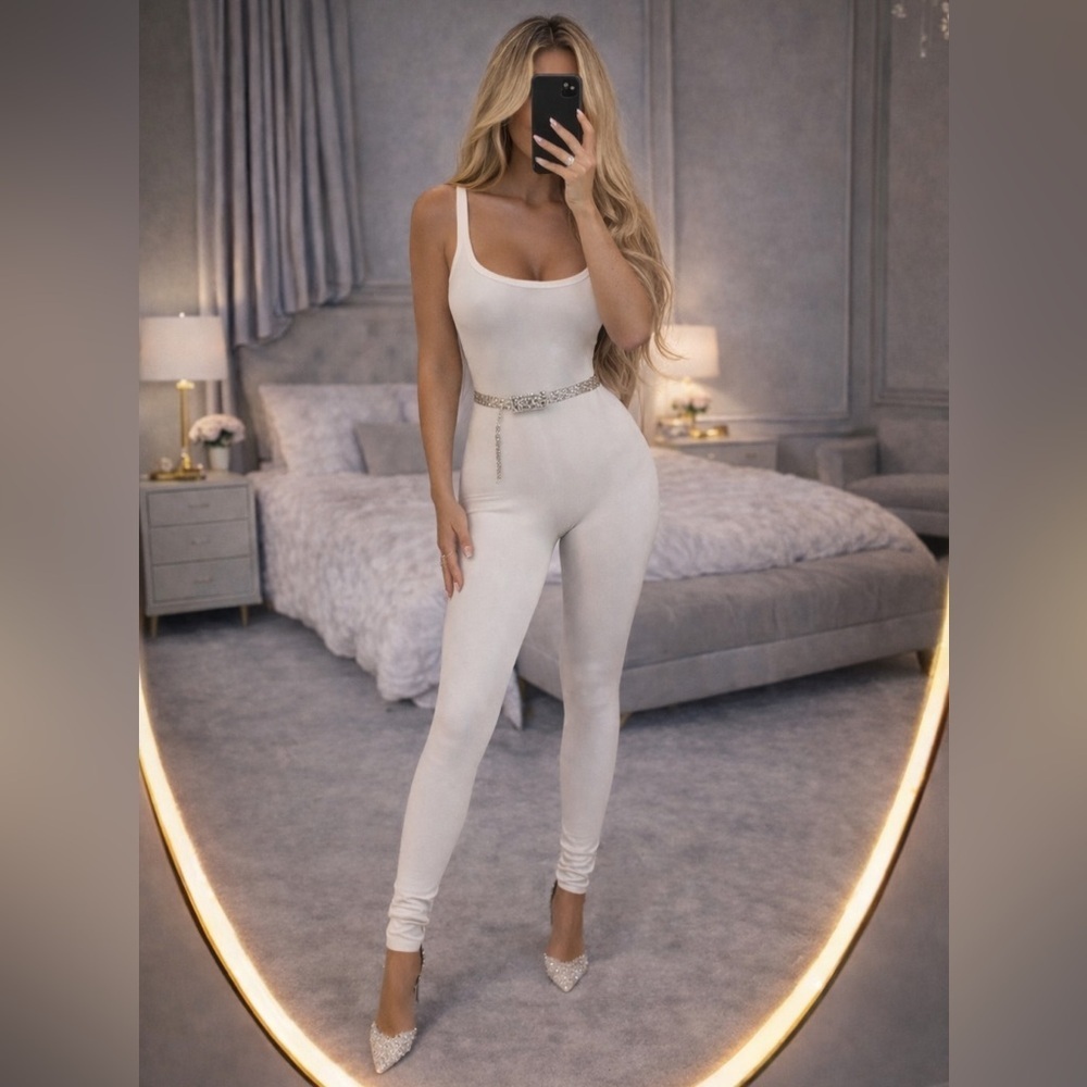 White Jumpsuit